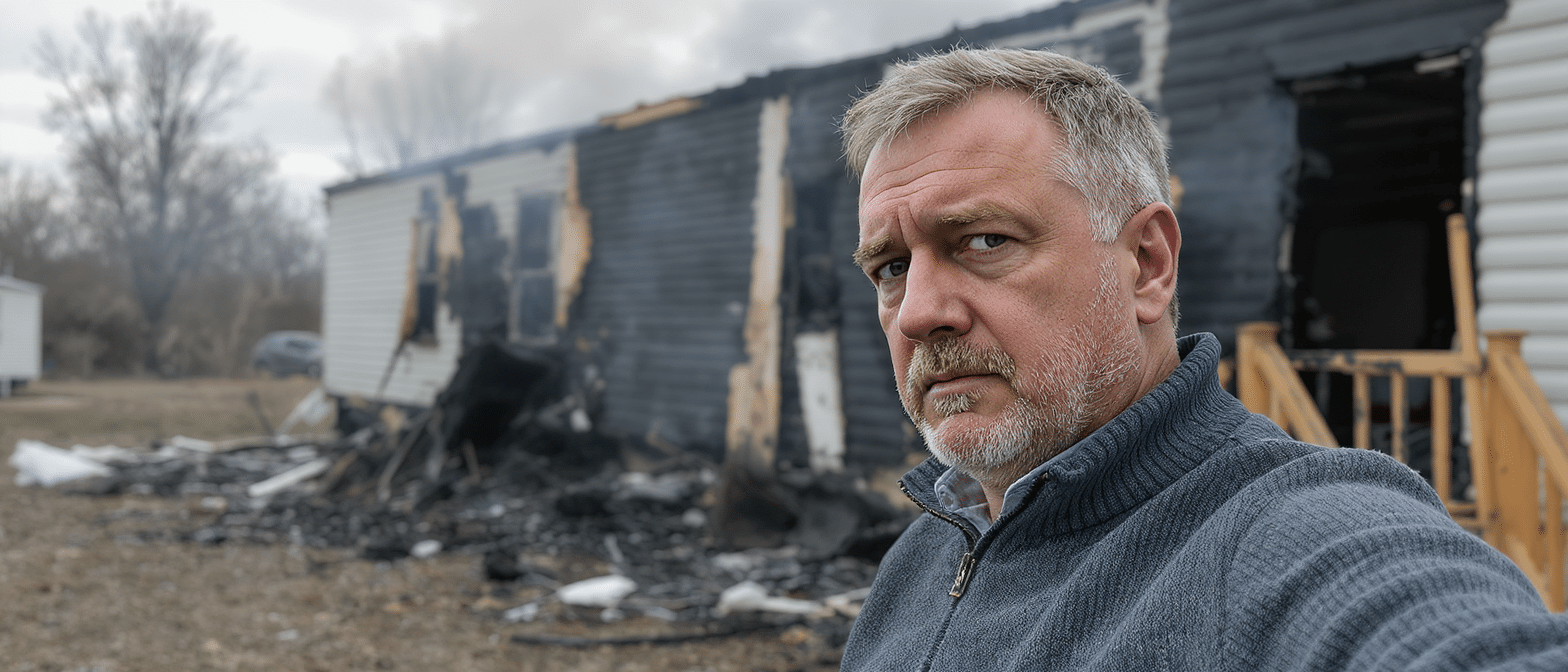 un propriétaire de mobil-home victime d’un incendie se voit refuser ses indemnités d’assurance après avoir présenté une fausse facture, illustrant les conséquences graves de la fraude.