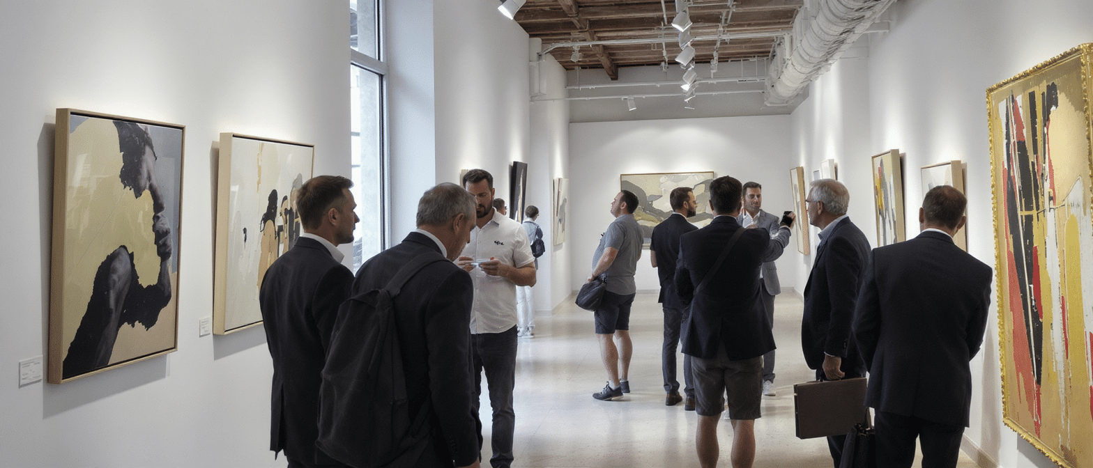 à art basel, les acheteurs reviennent doucement mais sûrement, marquant un début prometteur pour le marché de l'art après une période d'incertitude.