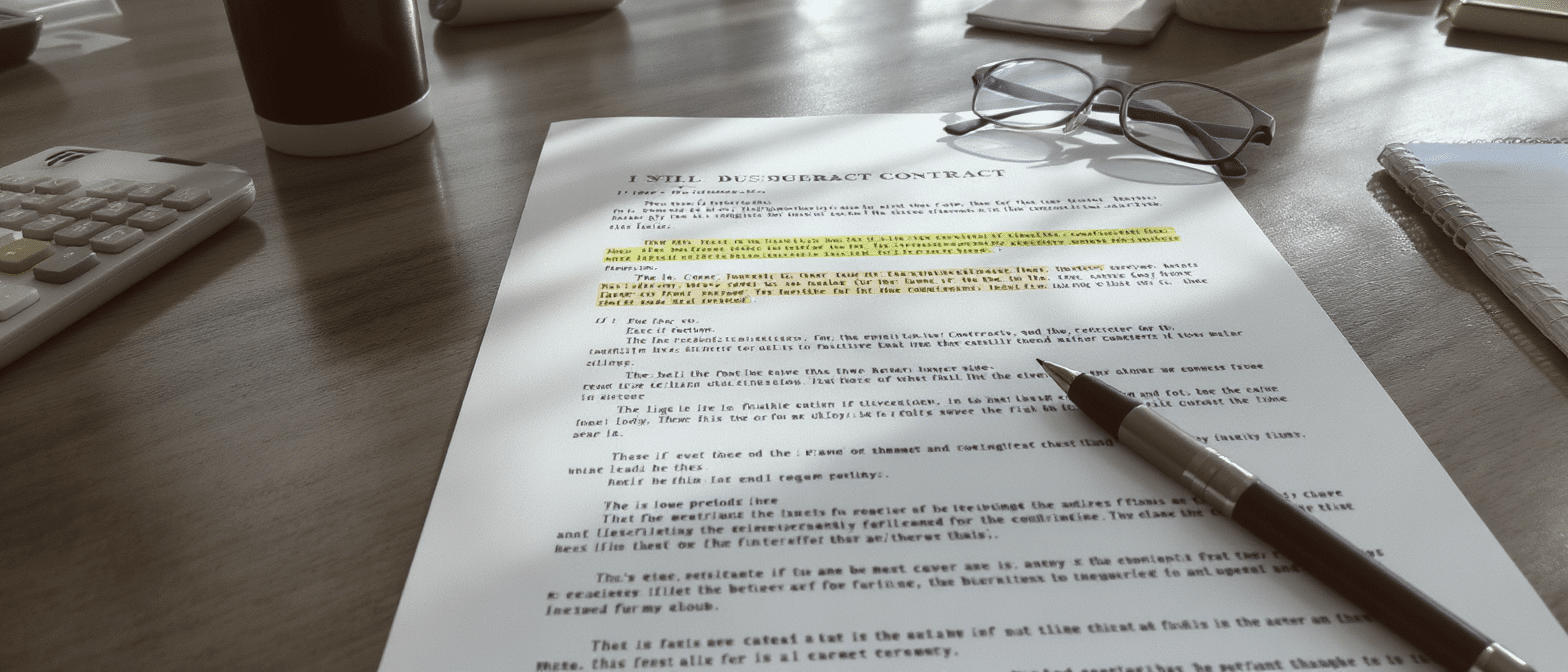 découvrez les 7 clauses essentielles à vérifier avant de signer un contrat commercial pour sécuriser vos engagements et éviter les litiges.