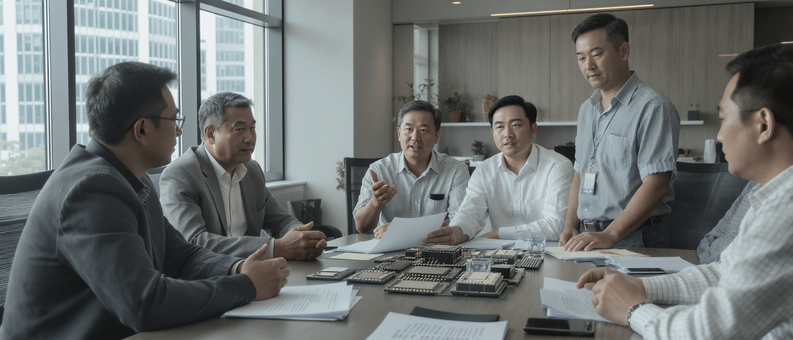 un géant chinois des puces électroniques est sur le point de finaliser la plus grande levée de fonds d'asie, portée par l'essor rapide de l'intelligence artificielle.